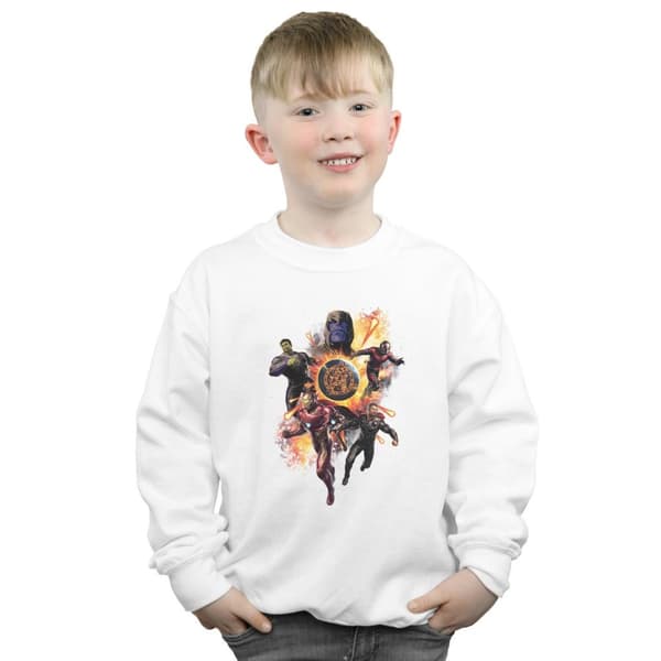 Marvel Boys Avengers Endgame Explosion Team Sweatshirt