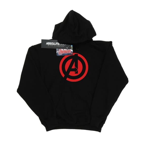 Marvel Womens/Ladies Avengers Assemble Solid A Logo Hoodie