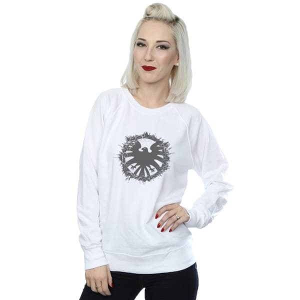 Marvel Womens/Ladies Agents Of SHIELD Brushed Logo Sweatshirt