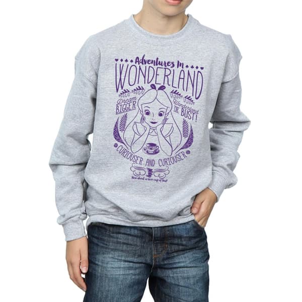 Disney Sweatshirt - Alice i underlandets äventyr, pojkar