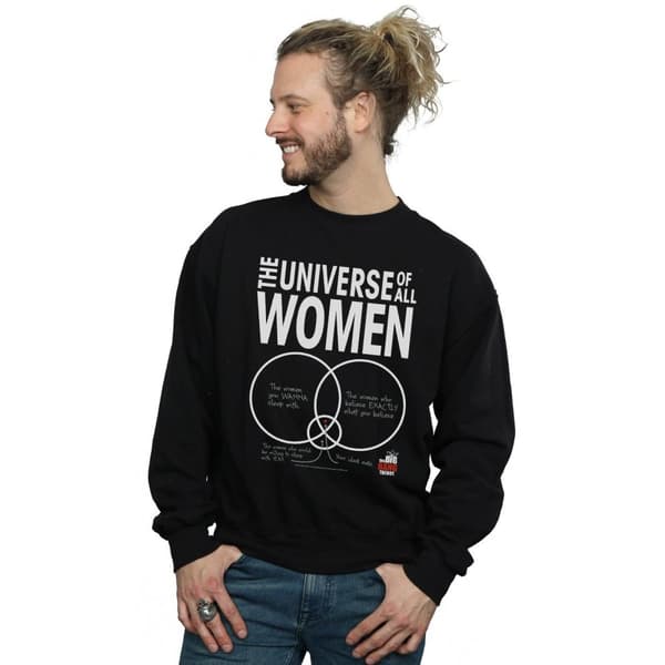 The Big Bang Theory Mens The Universe Of All Women Sweatshirt