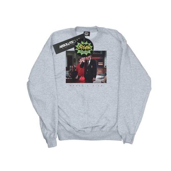 DC Comics Dam/kvinnor Batman TV Series Bruce & Dick Photo Sweatshirt