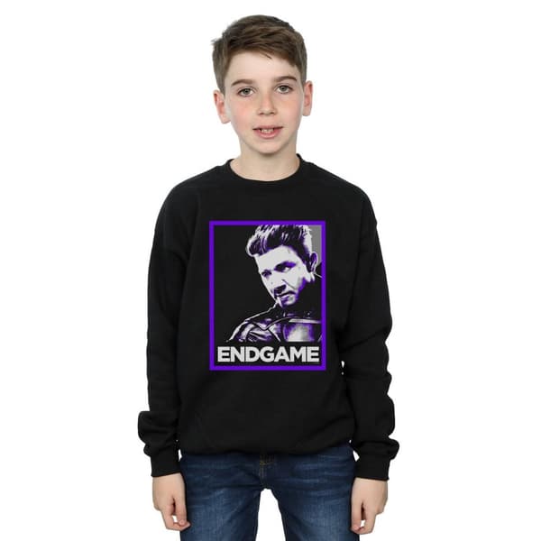 Marvel Boys Avengers Endgame Hawkeye Poster Sweatshirt