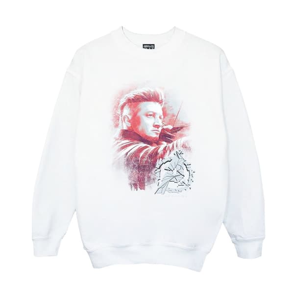 Marvel Girls Avengers Endgame Hawkeye Brushed Sweatshirt