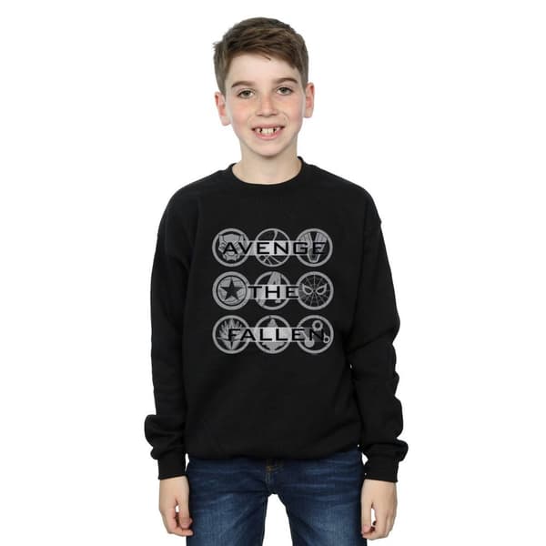 Marvel Boys Avengers Endgame Avenge The Fallen Icons Sweatshirt