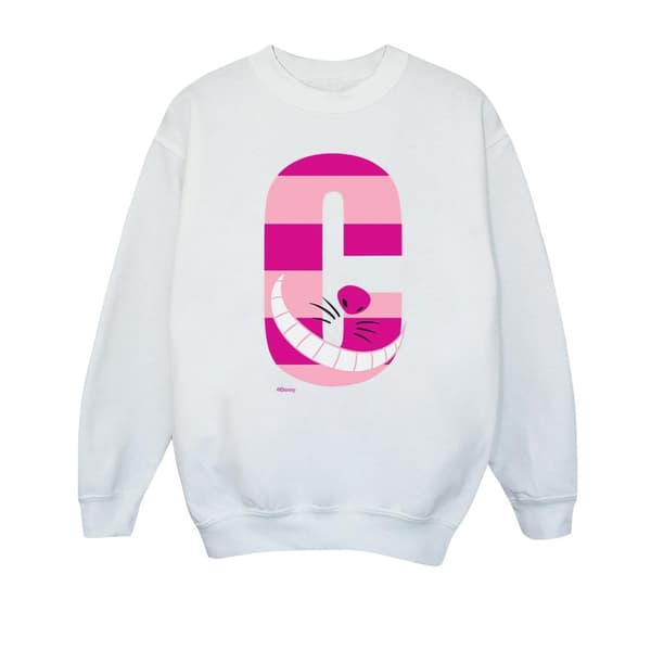Disney Sweatshirt med alfabetet A för Alice för pojkar