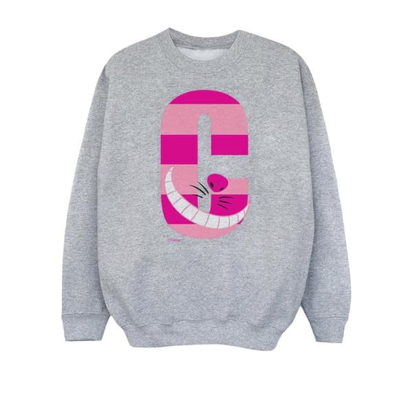 Disney Sweatshirt med alfabetet A för Alice för pojkar