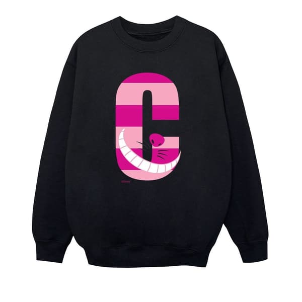 Disney Sweatshirt med alfabetet A för Alice för pojkar