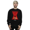 Miniatyrbillede 2 af 3: Marvel Mens Black Widow Movie Icon Silhouette Sweatshirt