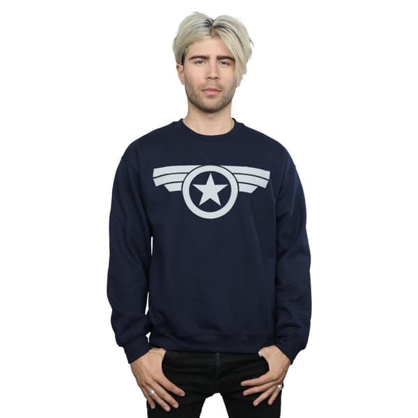 Marvel Mens Captain America Super Soldier Sweatshirt