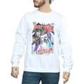 Miniatyrbild 3 av 5: DC Comics Mens Batman Joker Spelkort Cover Sweatshirt