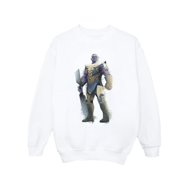Marvel Pojkar Avengers Endgame Painted Thanos Sweatshirt