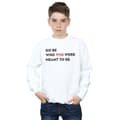 Miniatyrbillede 2 af 3: Marvel Boys Avengers Endgame Be Who You Were Meant To Be Sweatshirt