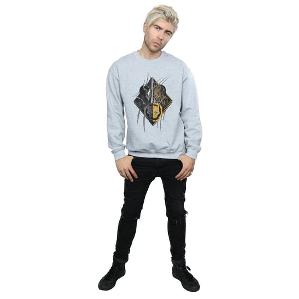 Marvel Mens Black Panther Vs Killmonger Sweatshirt