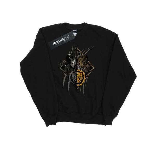 Marvel Mens Black Panther Vs Killmonger Sweatshirt