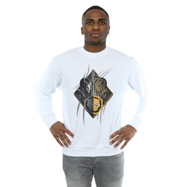 Marvel Mens Black Panther Vs Killmonger Sweatshirt