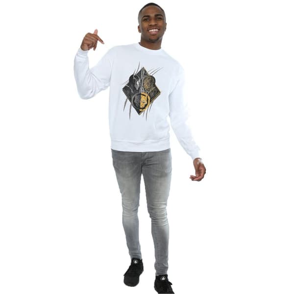 Marvel Mens Black Panther Vs Killmonger Sweatshirt