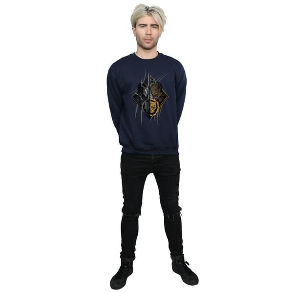 Marvel Mens Black Panther Vs Killmonger Sweatshirt