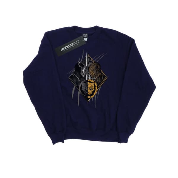 Marvel Mens Black Panther Vs Killmonger Sweatshirt