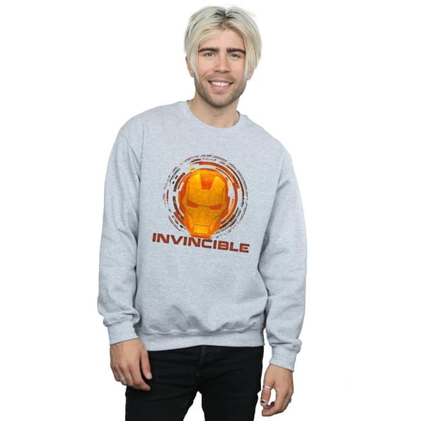 Marvel Mens Iron Man Invincible Sweatshirt