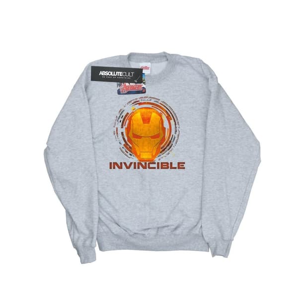 Marvel Mens Iron Man Invincible Sweatshirt