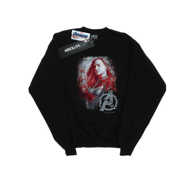 Marvel Womens/Ladies Avengers Endgame Captain Marvel Brushed Sweatshirt