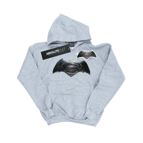 DC Comics Kvinnor/Ladies Batman v Superman Logo Hoodie