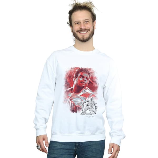 Marvel Mens Avengers Endgame Hulk Brushed Sweatshirt