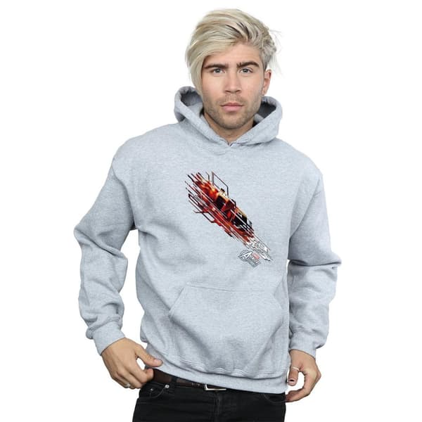 Marvel Herr Avengers Iron Man Shooting Burst Hoodie