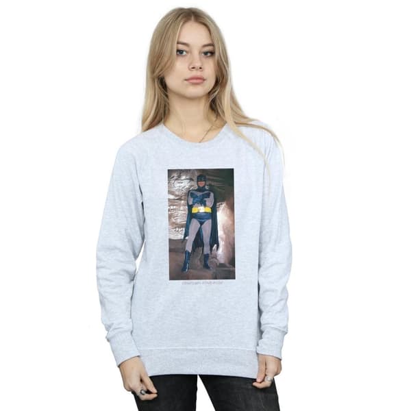 DC Comics Dam/kvinnor - Batman TV Series - Sweatshirt med kontemplativ pose