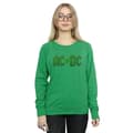 Pikkukuva 2 / 3: AC/DC Womens/Ladies Shamrock Logo Sweatshirt