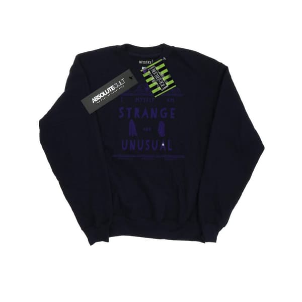 Beetlejuice Womens/Ladies Strange And Unusual Sweatshirt
