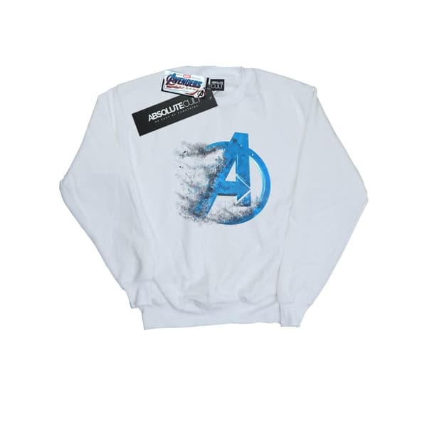 Marvel Girls Avengers Endgame Dusted Logo Sweatshirt