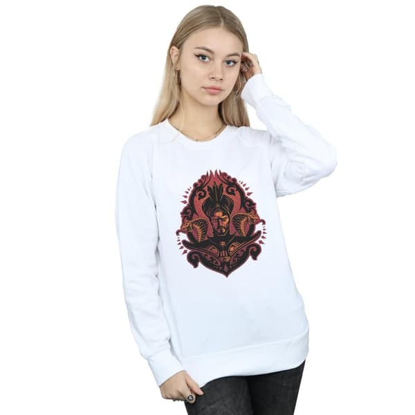 Disney Dam/Tjej Aladdin Movie Jafar Ormar Sweatshirt