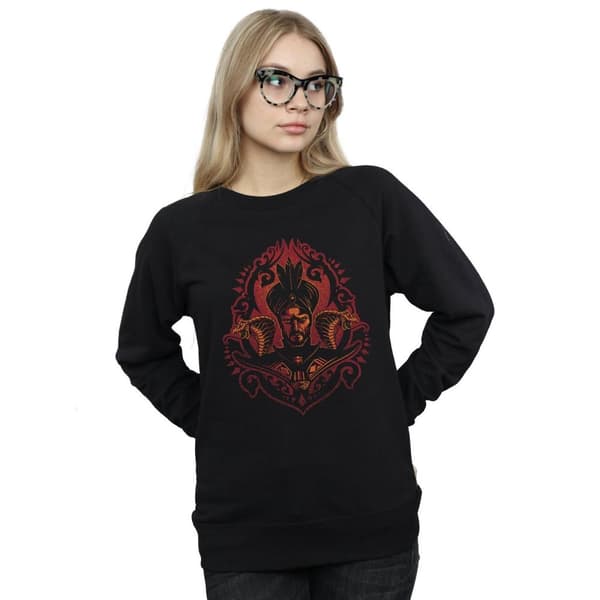 Disney Dam/Tjej Aladdin Movie Jafar Ormar Sweatshirt