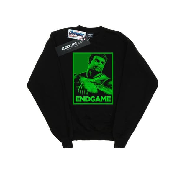 Marvel Mens Avengers Endgame Hulk Poster Sweatshirt