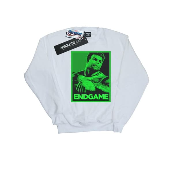 Marvel Mens Avengers Endgame Hulk Poster Sweatshirt