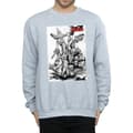 Miniatyrbilde 3 av 5: Marvel Mens Avengers Assemble Team Sketch Sweatshirt