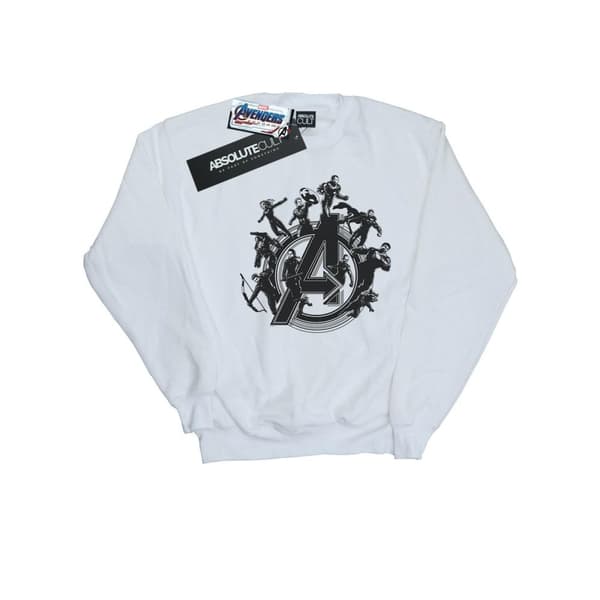 Marvel Mens Avengers Endgame Hero Circle Sweatshirt