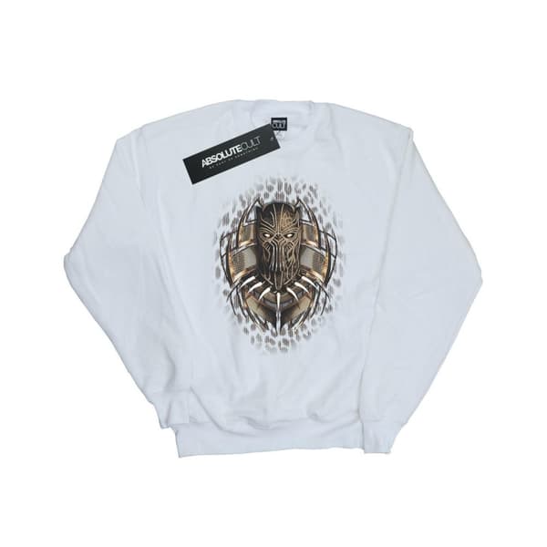 Marvel Mens Black Panther Gold Killmonger Sweatshirt