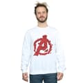 Miniatyrbild 2 av 3: Marvel Mens Avengers Endgame Shattered Logo Sweatshirt