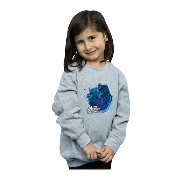 Marvel Girls Captain America Montage Sweatshirt
