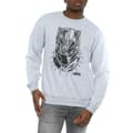 Miniatyrbild 3 av 5: Marvel Black Panther Spray Headshot Sweatshirt för herrar