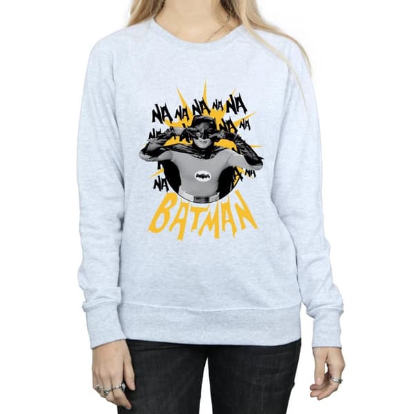 DC Comics Womens/Ladies Batman TV Series Nananana Sweatshirt