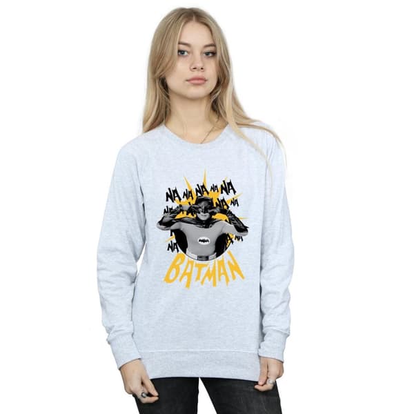 DC Comics Womens/Ladies Batman TV Series Nananana Sweatshirt