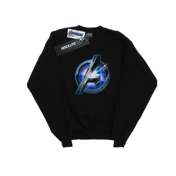 Marvel Sweatshirt med glödande logotyp för flickor Avengers Endgame