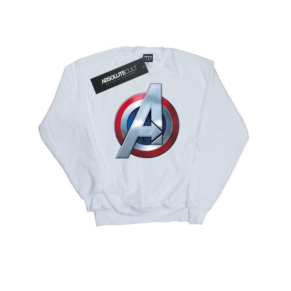 Marvel Sweatshirt med Avengers 3D-logotyp för flickor