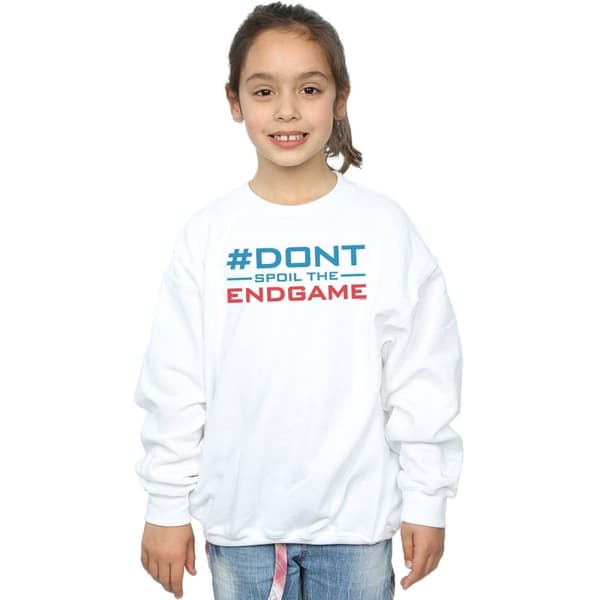 Marvel Girls Avengers Endgame Don´t Spoil The Endgame Sweatshirt