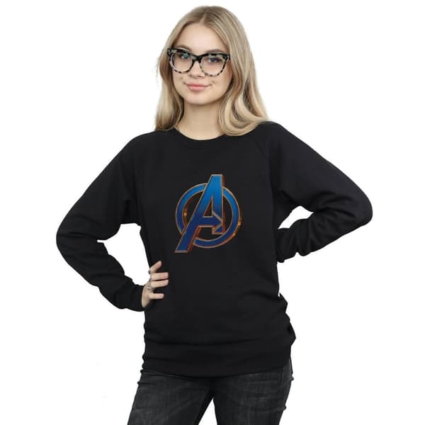 Marvel Womens/Ladies Avengers Endgame Heroic Logo Sweatshirt