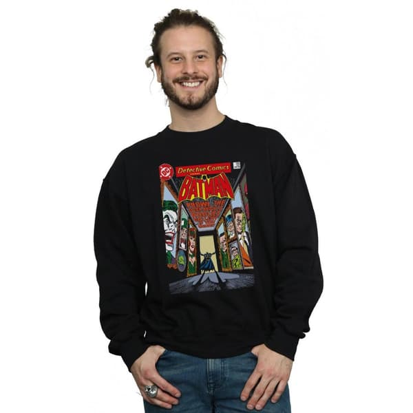 DC Comics Mens Batman Rogues Gallery Sweatshirt